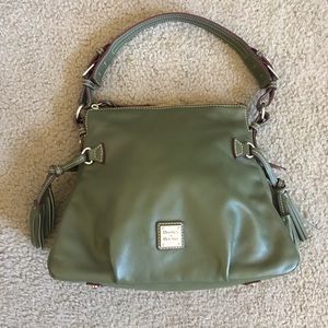 Dooney & Bourke Smooth Leather Shoulder Bag Teagan